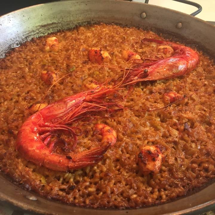 Arroz de carabineros - Filandón