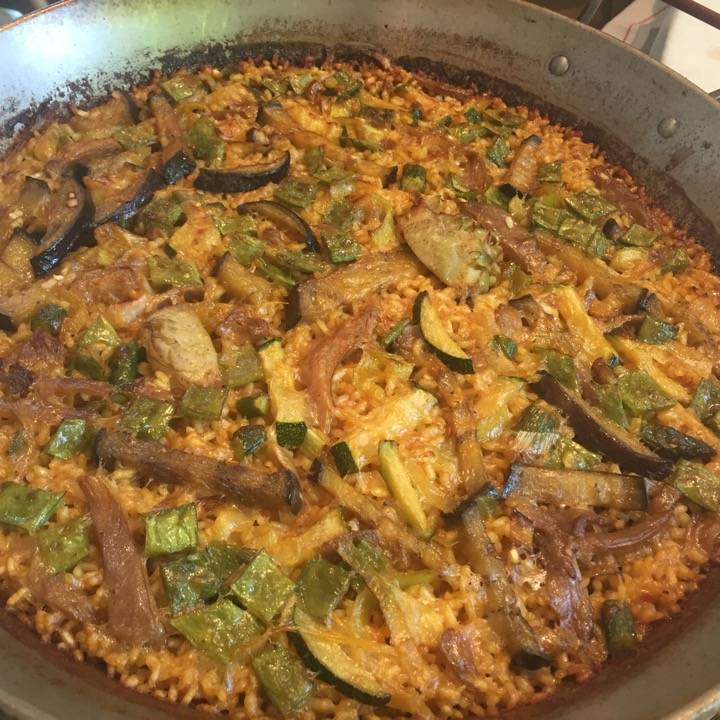 Arroz de verduras - Filandón